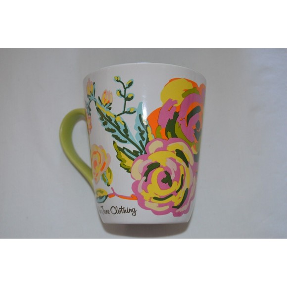 Matilda Jane Clothing Mug Womens Floral Green Peah 23705A - Picture 3 of 5